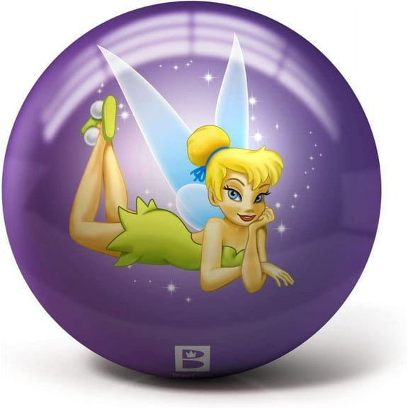 Disney Tinkerbell 'n Pixie Dust Undrilled Bowling Ball