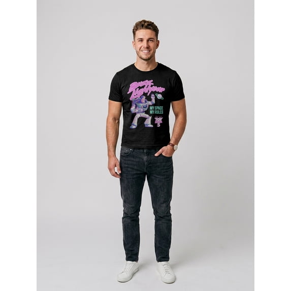 Toy Story's Buzz Lightyear Men's & Big Men's Graphic Tee Shirt, Sizes S-3XL