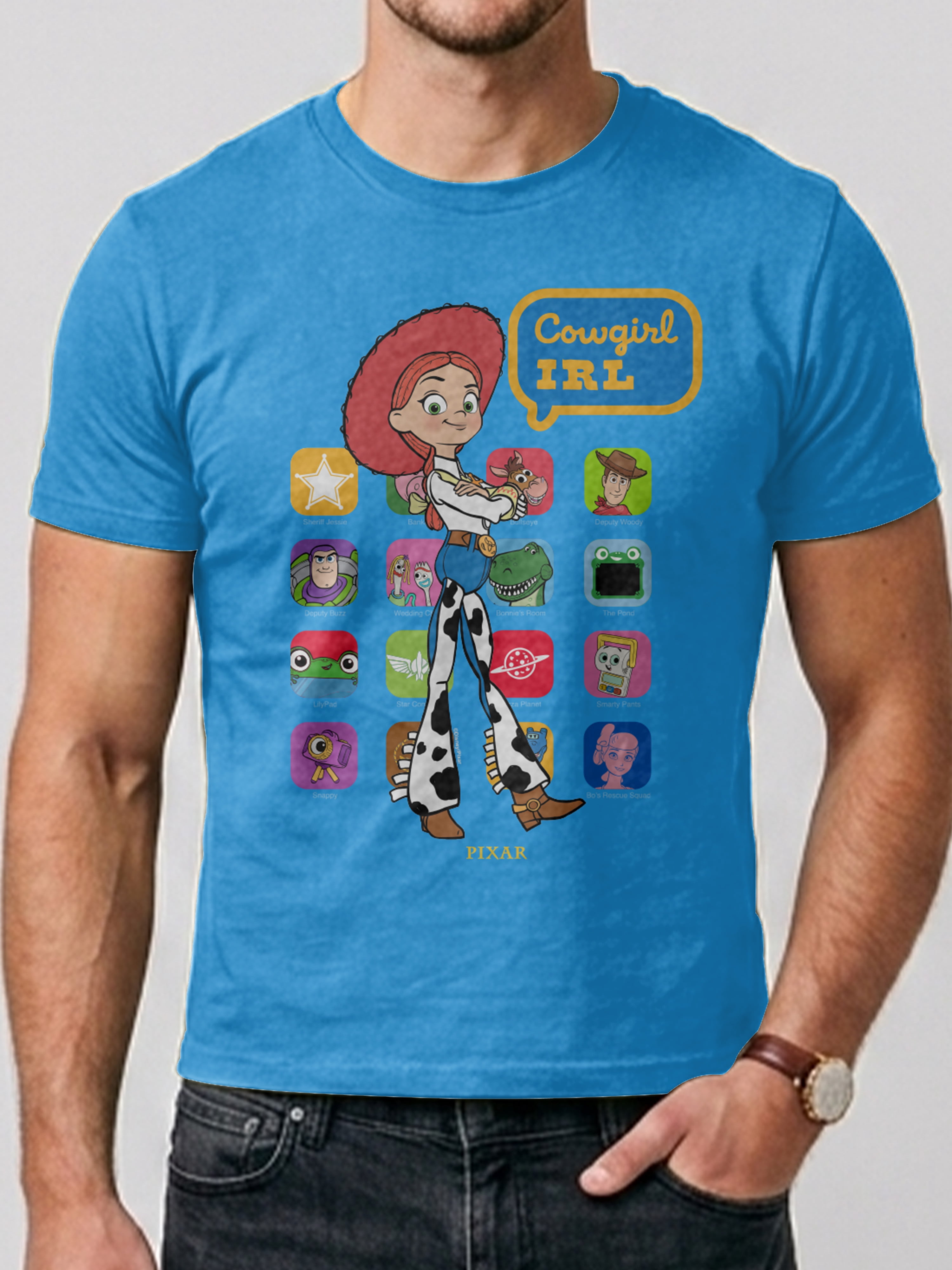 Toy Story's Jesse Men's & Big Men's Graphic Tee Shirt, Sizes S-3XL
