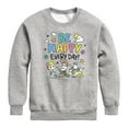 thumbnail image 1 of Disney's Toy Story - Be Happy Every Day - Toddler & Youth Crewneck Fleece Sweatshirt, 1 of 5