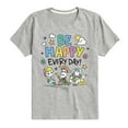 thumbnail image 1 of Disney's Toy Story - Be Happy Every Day - Toddler & Youth Short Sleeve Graphic T-Shirt, 1 of 5