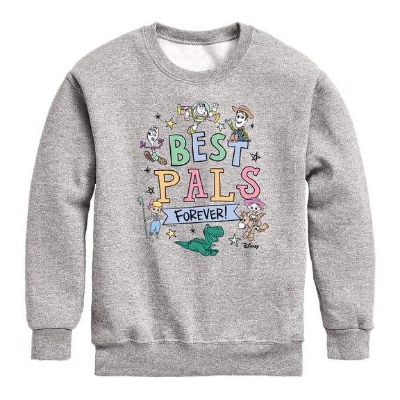 Disney's Toy Story - Best Pals Forever - Toddler & Youth Crewneck Fleece Sweatshirt