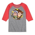 thumbnail image 1 of Disney's Toy Story - Buzz And Woody - Toddler & Youth Raglan Graphic T-Shirt, 1 of 6