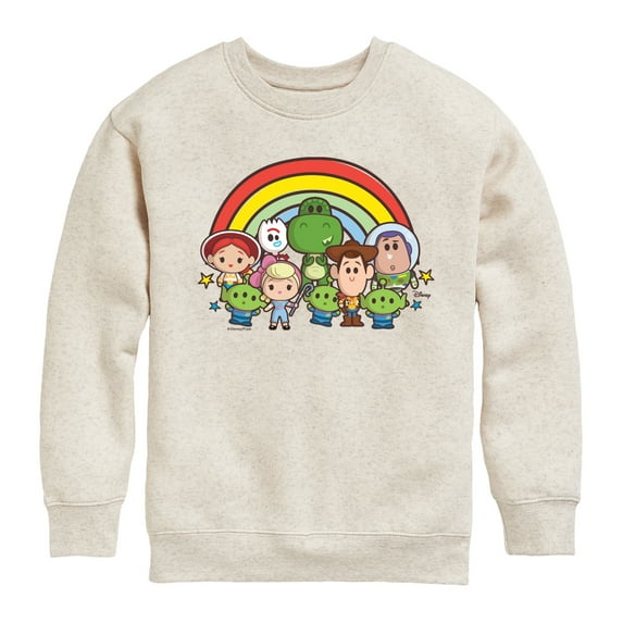 Disney's Toy Story - Group Shot - Toddler & Youth Crewneck Fleece Sweatshirt