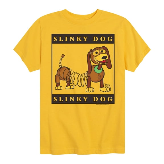 Disney's Toy Story - Type Block Slinky - Toddler & Youth Short Sleeve Graphic T-Shirt