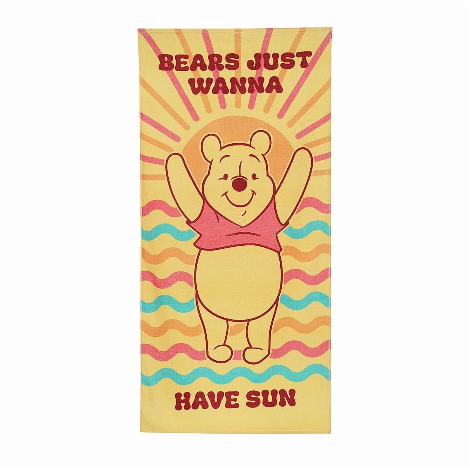 Disney's Winnie The Pooh Beach Towel by The Big One