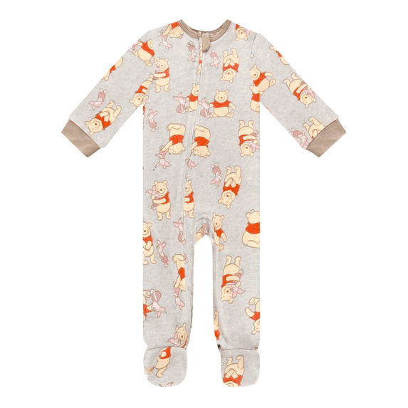Disney's Winnie The Pooh & Piglet Baby Ultra Soft Sleep & Play Color: Pooh Size: 6-9 MONTHS
