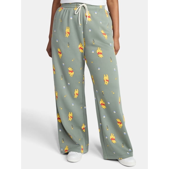 Disney Winnie the Pooh Women's Honey Garden Graphic Sweatpants, Sizes XXS-4X