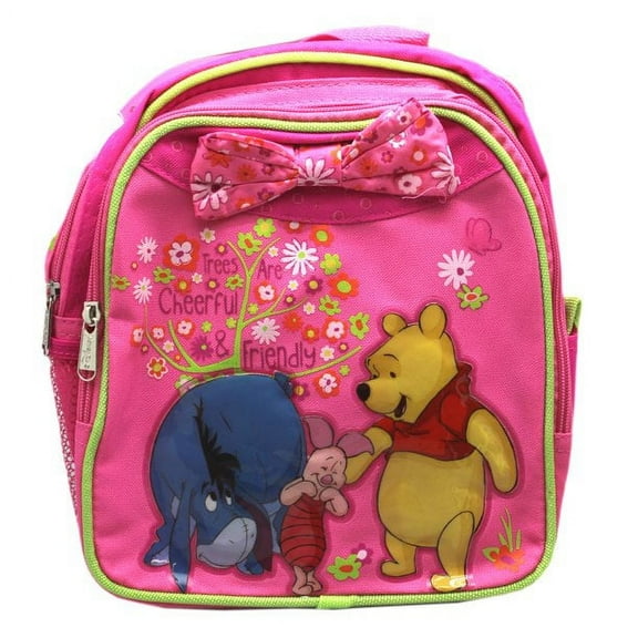 Disney's Winnie the Pooh Pink Floral Pre-k Mini Backpack (10in)