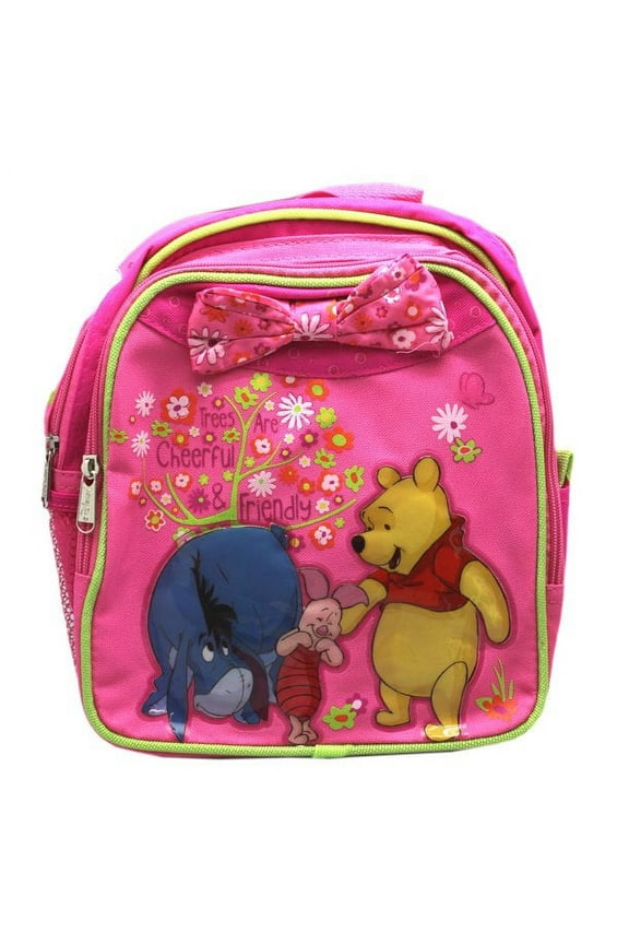 Disney's Winnie the Pooh Pink Floral Pre-k Mini Backpack (10in)