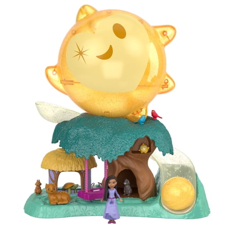 Disney’s Wish Magical Star Playset with Asha of Rosas Mini Doll & 7 Surprise Wish Orbs