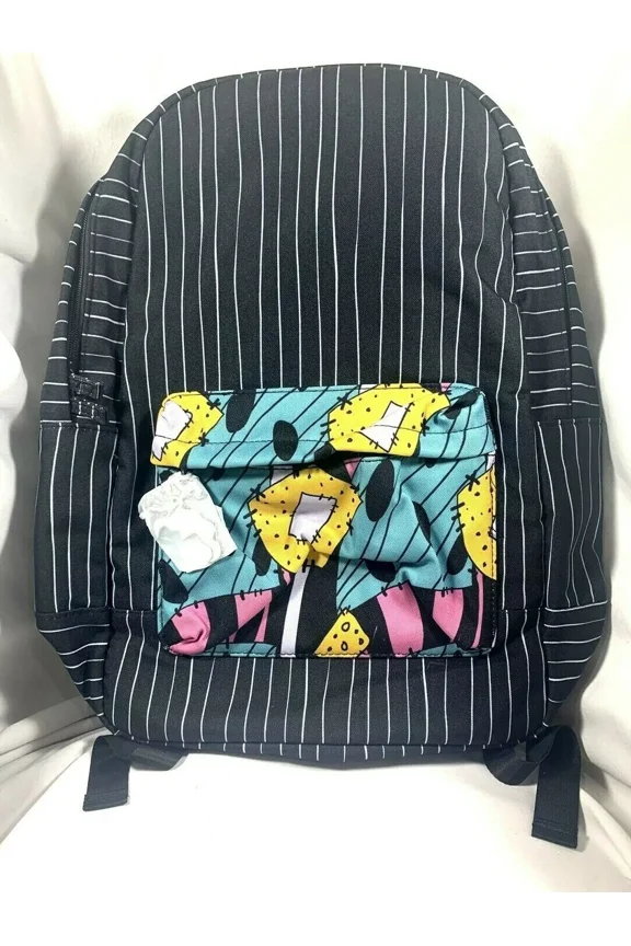 theme Park OH MY DISNEY THE NIGHTMARE BEFORE CHRISTMAS JACK SALLY BACKPACK ZERO CHARM