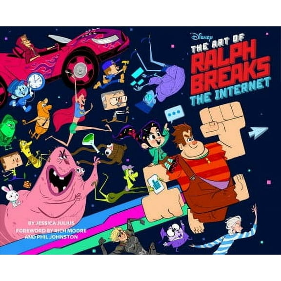 Disney x Chronicle Books: The Art of Ralph Breaks the Internet: Wreck-It Ralph 2 : (A Behind-the-Scenes Look at the Making of the Disney Film, Animation Book, Gift for Animators) (Hardcover)