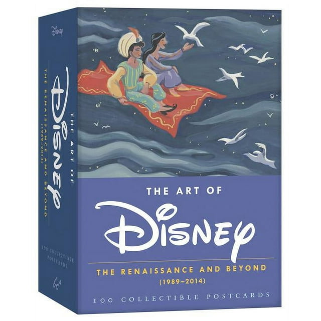 Disney x Chronicle Books: The Art of Disney : The Renaissance and Beyond (1989 - 2014) 100 Collectible Postcards (Disney Postcards, Cute Postcards for Mailing, Fun Postcards for Kids) (Cards)