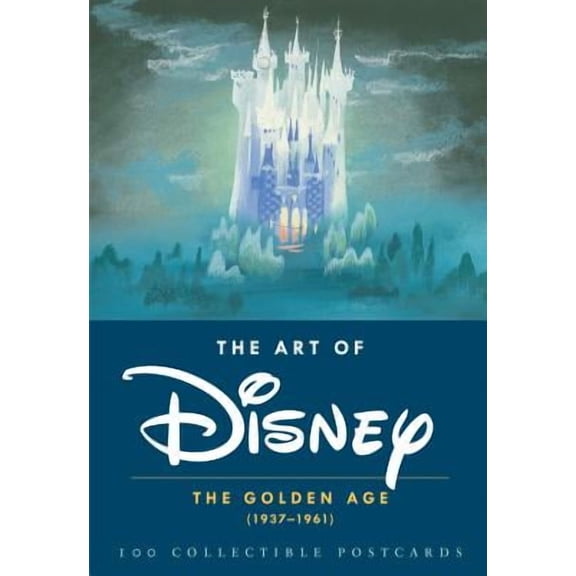 Disney x Chronicle Books: The Art of Disney: The Golden Age (1937-1961) 100 Collectible Postcards (Postcard book or pack)