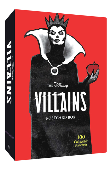 Villains　or　Postcard　Disney　book　The　(Postcard　x　Postcards　pack)　100　Box　Books:　Chronicle　Disney　Collectible