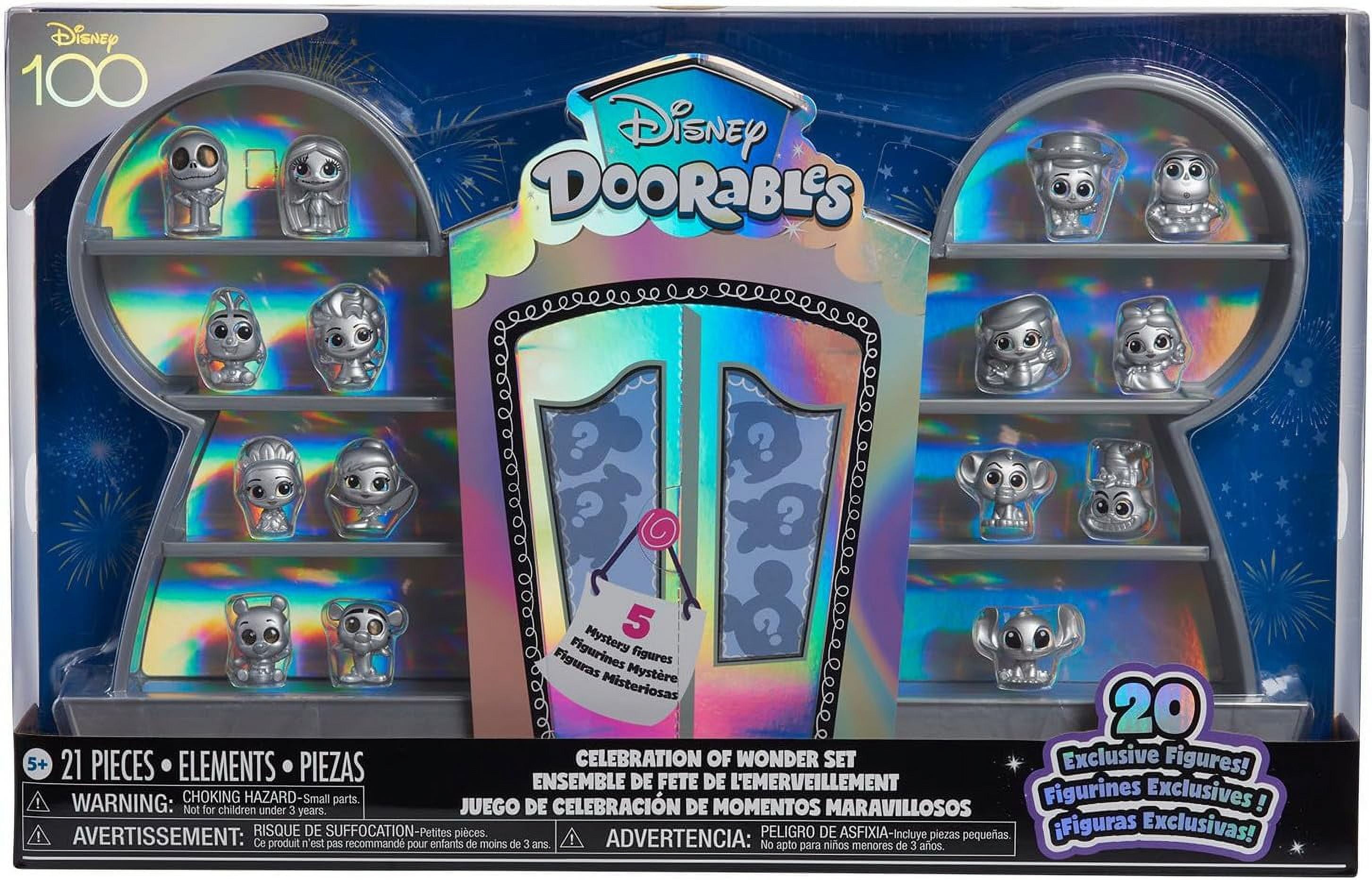 Disney100 Doorables 21-Pack Celebration Set of Exclusive Figures, 21 Piece Pack