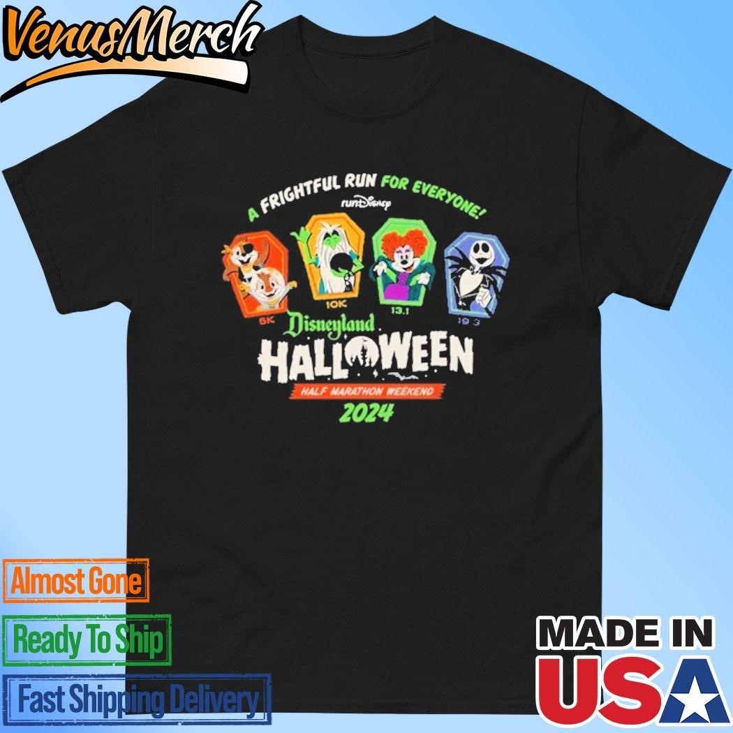 Disneyland 2024 Rundisney Halloween Half Marathon Weekend Shirt