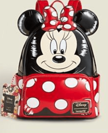 Disney Minnie Mouse Girl s PU Mini Satchel Crossbody Bag Black