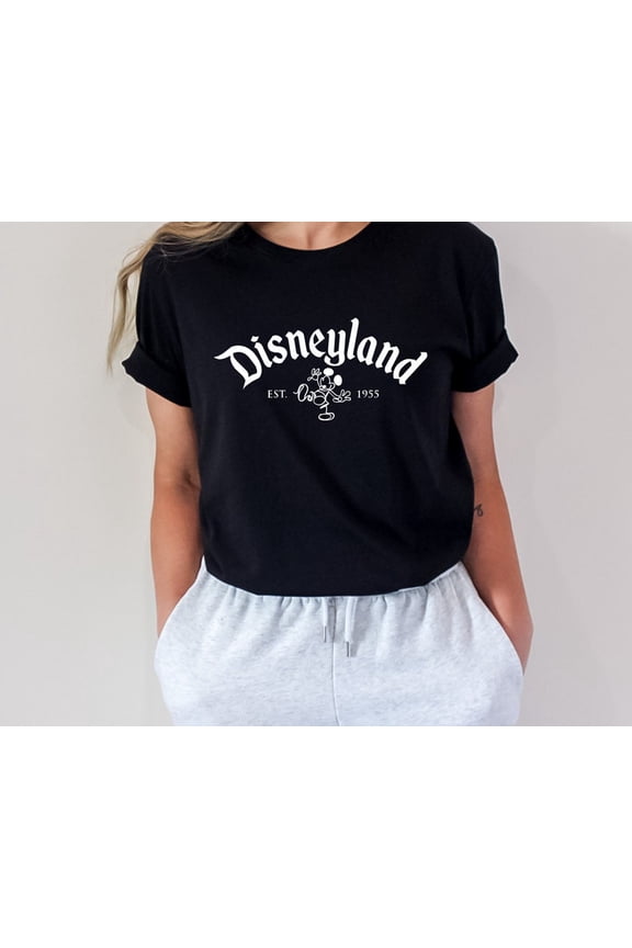 Disneyland Est 1955 Vintage Family Trip Retro Graphic T-Shirt All size S-3XL