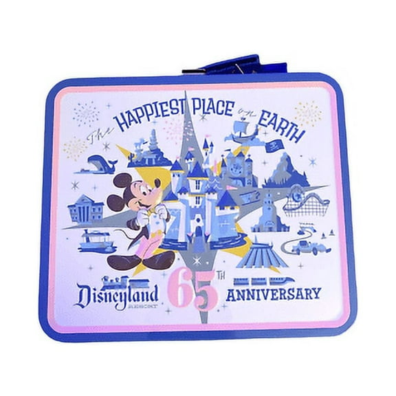 Disneyland Lunch Box 65th Anniversary Map Mickey Mouse Funko Disney Resort