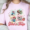 Disneyland Mickey and Friends Girl's trip 2024 shirt, Best friends