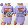 thumbnail image 1 of Disneyland Pixar Pier Tour shirt, Disney Pixar Fest 2025 Shirt, Meet me at Pixar Pier Disney Pixar Characters Tee, Disneyland Trip Shirt,Violet Color,Size L, 1 of 5