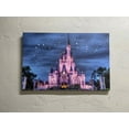 thumbnail image 1 of Disneyland Printed, Cinderella Castle Wall Decor, Starry Sky Wall Decor, Cinderella Castle, Kids Printed, Kids Room Printed, Canvas Wall Decor - 5P-Gallery Wrapped, 1 of 9