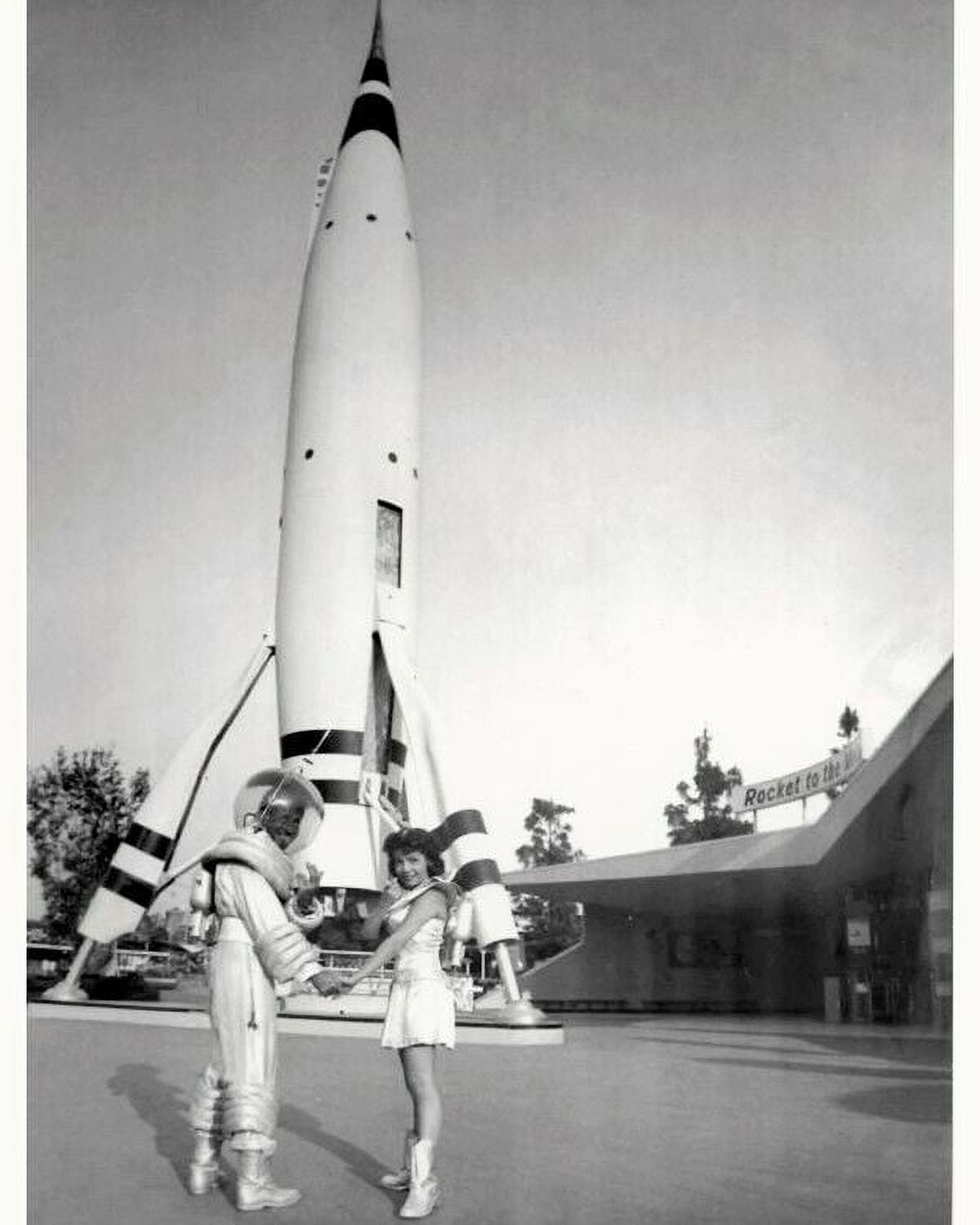 Disneyland Rock To The Moon attraction in Tomorrowland 8x10 photo ...