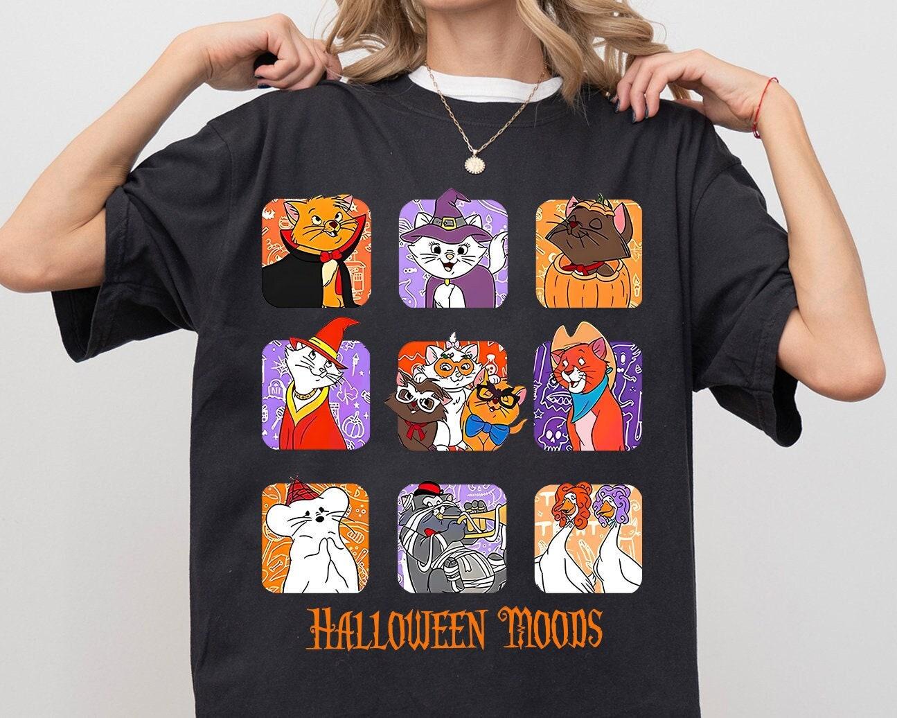 Disneyland The Aristocats Halloween Shirt, Marie Cat Shirt, Disneyland