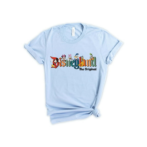 Disneyland The Original T-Shirt, Mickey and Friends T-Shirt, Mickey Disneyland T-Shirt, Unisex T-Shirt