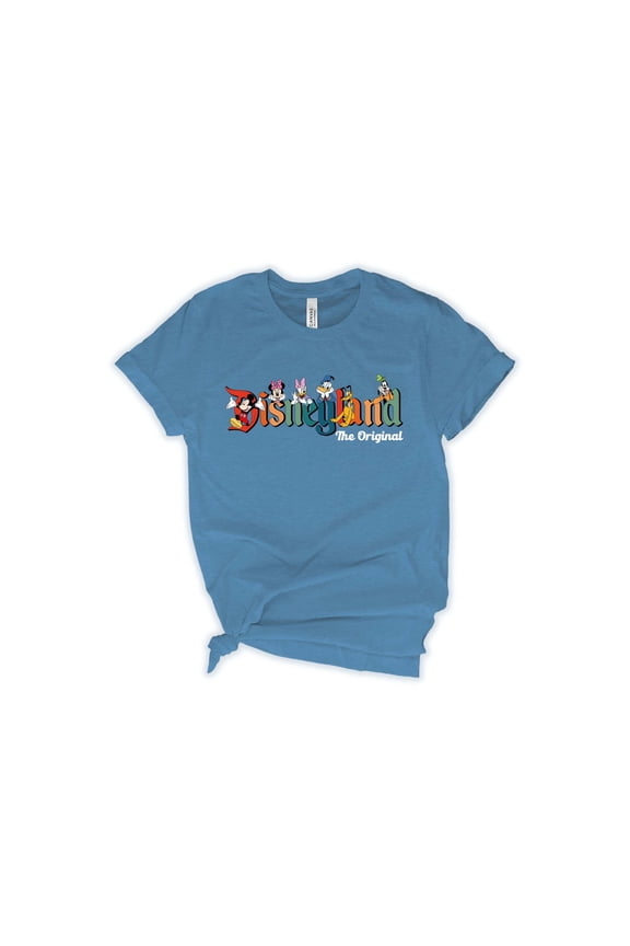 Disneyland The Original T-Shirt, Mickey and Friends T-Shirt, Mickey Disneyland T-Shirt, Unisex T-Shirt
