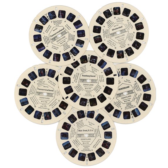 Disneyland in 3D - 6 Vintage Reels - Adventureland, Fantasyland, Tomorrowland, Main Street, Frontierland