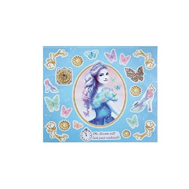 Disneys Cinderella Giant Stick Anywhere Stickers 21 count