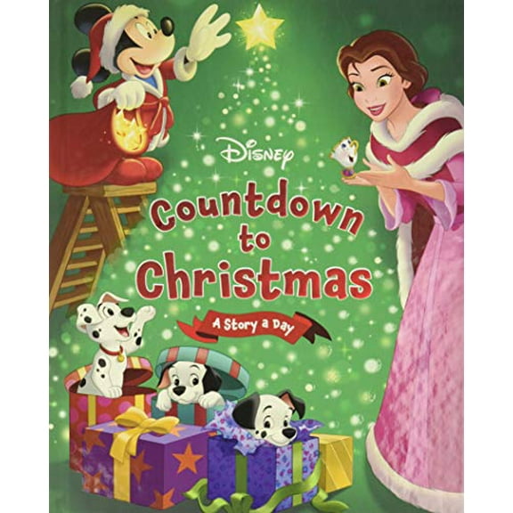 Pre-Owned Disney's Countdown to Christmas: A Story a Day (Hardcover) 1484730526 9781484730522