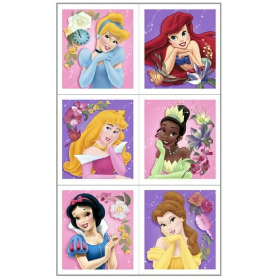 Disneys Princess Dreams Stickers - 4 Sheets
