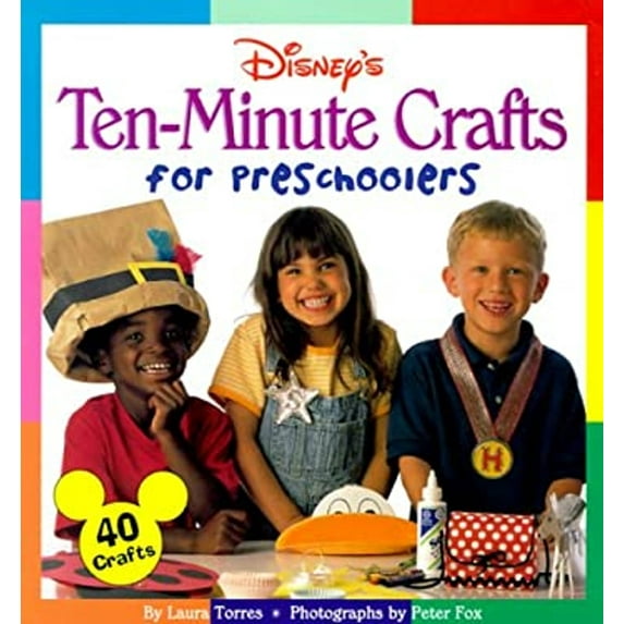 Pre-Owned Disney's Ten-Minute Crafts for Preschoolers (Hardcover) 0786843535 9780786843534