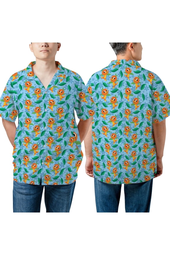 Disneyworld Orange Bird Epcot Flower And Garden Festival Hawaiian Shirt, Magic Kingdom Park Disney Hawaii Shirt, WDW Disneyland Trip Outfits