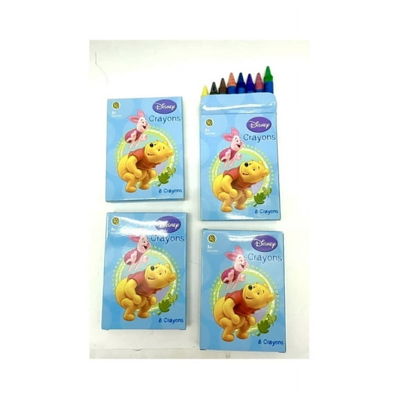 Disnney Winnie The Pooh 4 boxes of Crayons