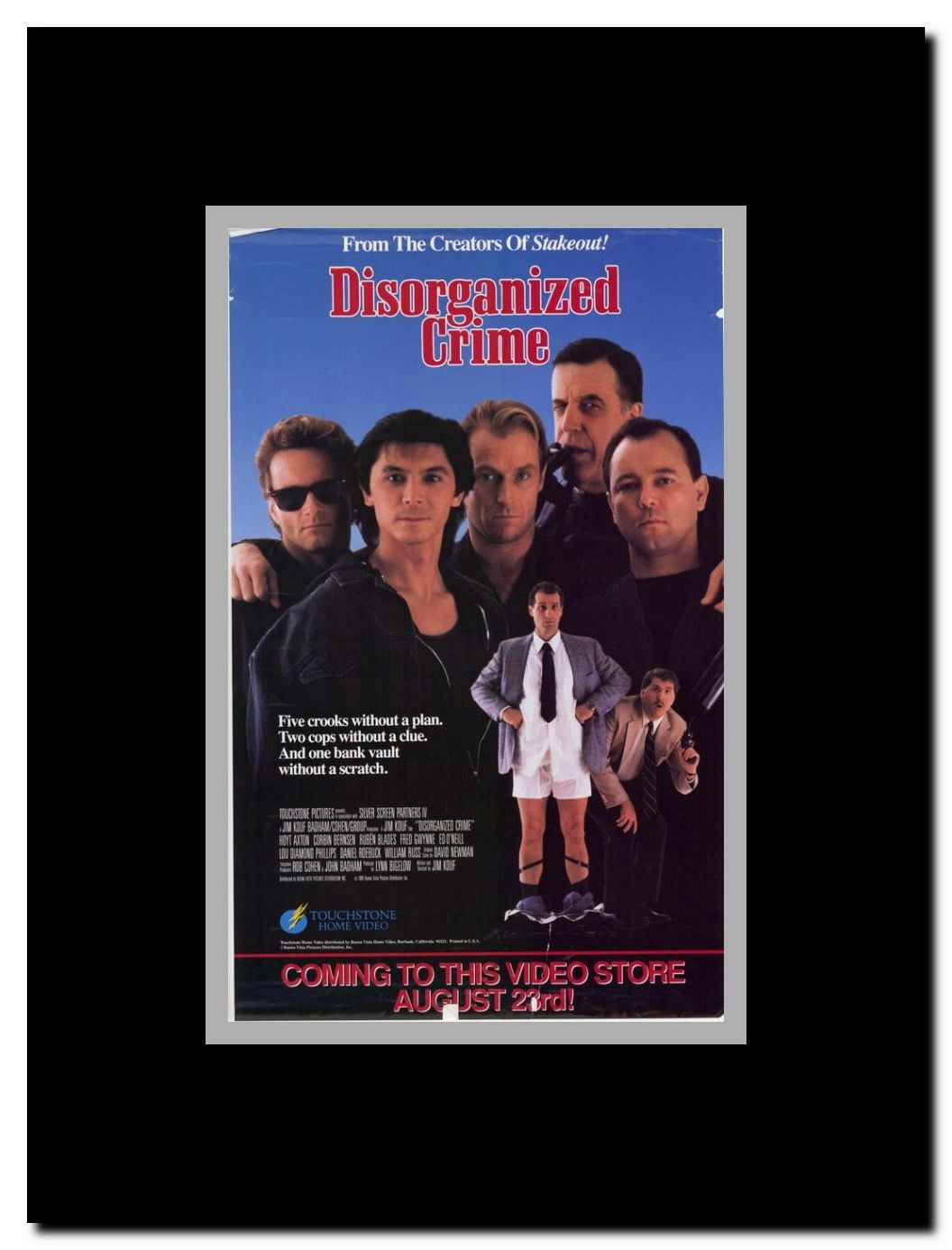 Disorganized Crime Framed Movie Poster