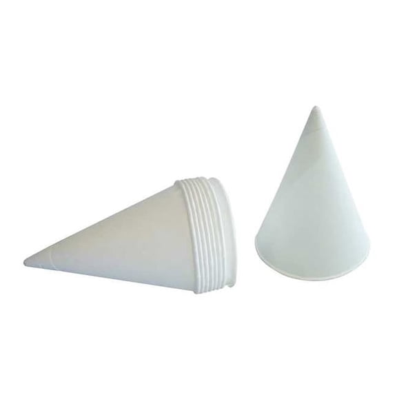 Disp. Cone Cup,4-1/4 oz.,White,PK200 25K814