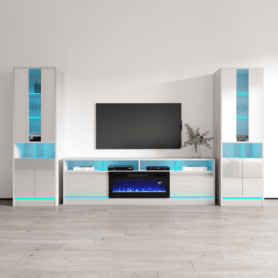 Disparo BL05-BK-BK Entertainment Center