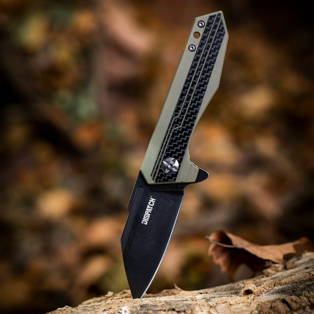 Dispatch 4.1 inch Folding Knife with 8cr Stainless Steel Blade,G10