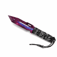 thumbnail image 1 of Dispatch 4.7" Multi-Color Fixed Blade Hunting Knife, Full Tang Camping Knife, Cord Wrapped Handle with Lanyard Hole, 1 of 7