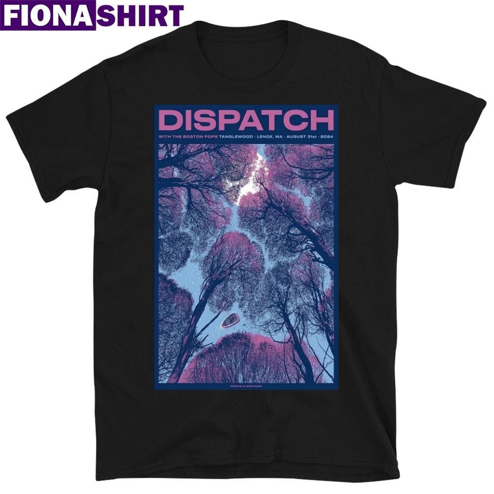 Dispatch August 31 Tanglewood Lenox Ma Tour 2024 Poster Shirt