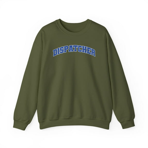 Dispatcher 911 Sweatshirt Gifts Crew Neck Shirt Long Sleeve Unisex