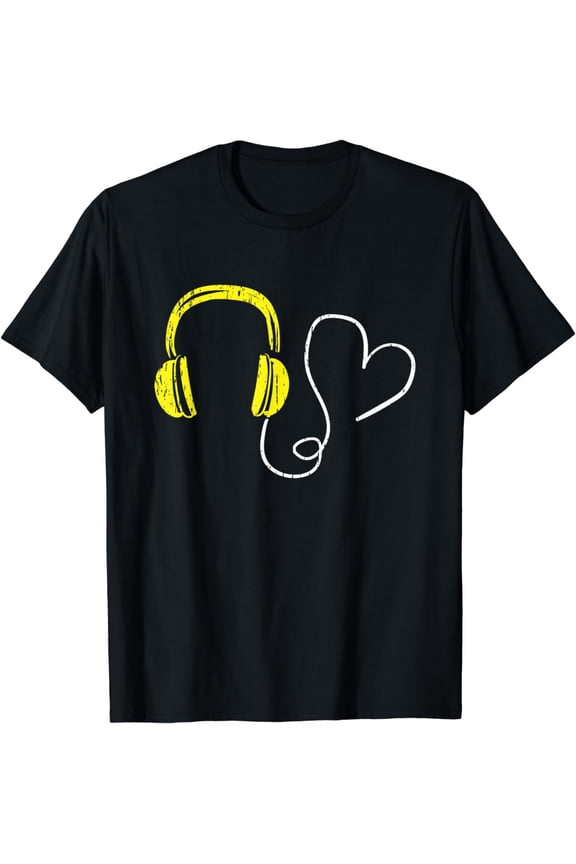 Dispatcher Heart 911 Dispatch Operator Thin Gold Line T-Shirt