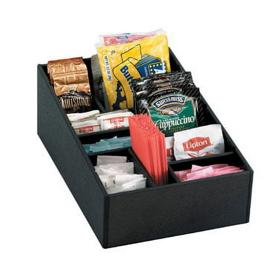 Dispense-Rite Black Countertop Multi-Purpose Organizer