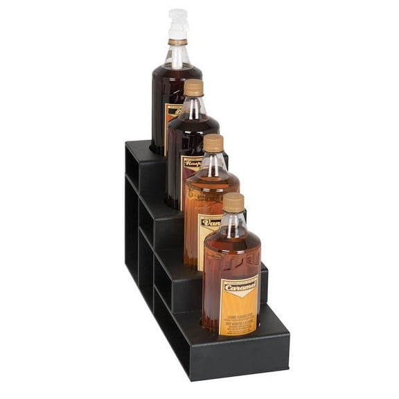Dispense Rite Four section countertop bottle holder CTBH-4BT