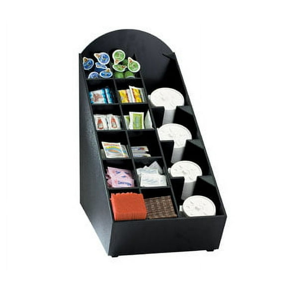 Dispense-Rite Lid Straw Condiment Organizer - NLO-WVL